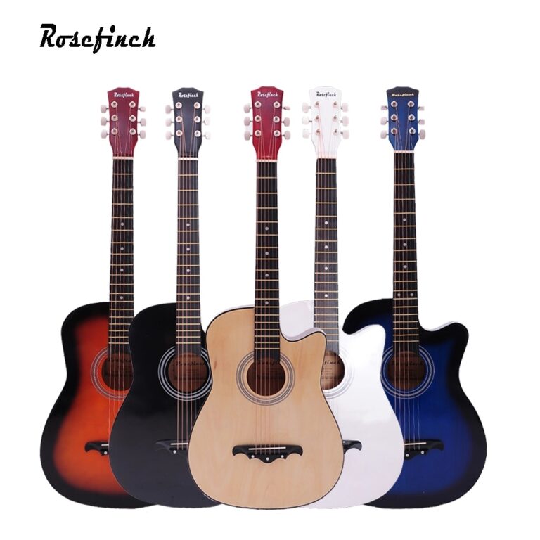 Acoustic Guitar Basswood Beginner Kit 41 Inch Play Guitars