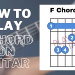 How to Play f chord on guitar